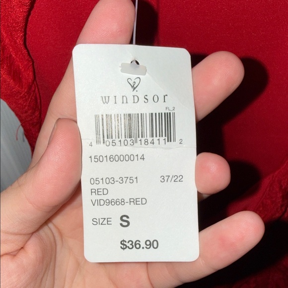 Windsor Red Mini Dress - Picture 3 of 3